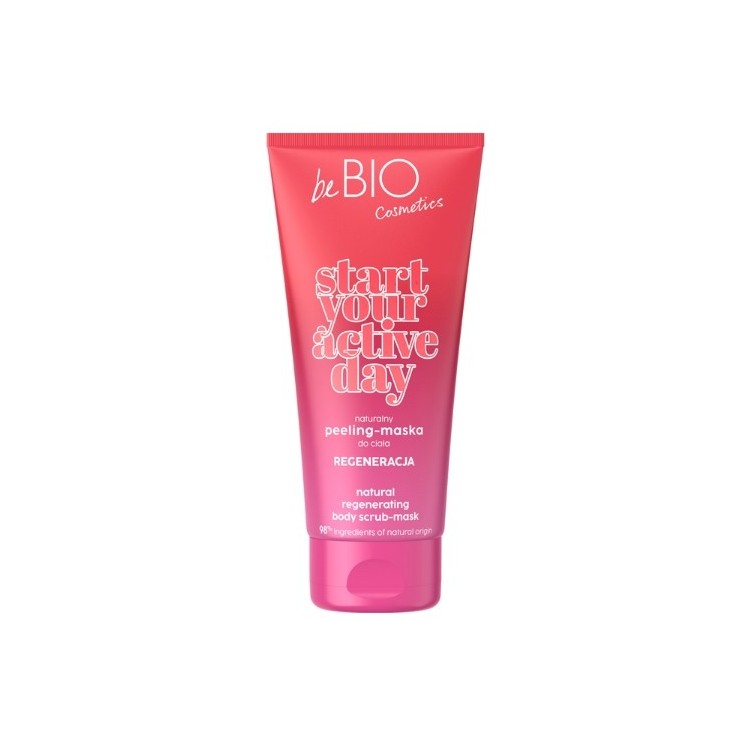 BeBio Cosmetics Natürliches peeling - Körpermaske Start Your Active Day REGENERATION 200 ml