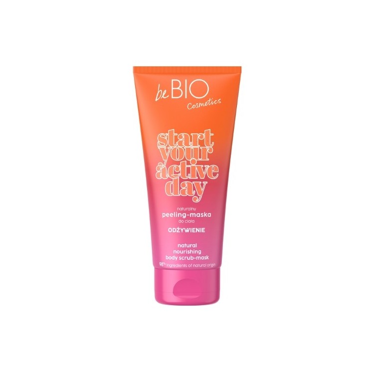 BeBio Cosmetics Natürliches peeling - Körpermaske Start Your Active Day NÄHRUNG 200 ml