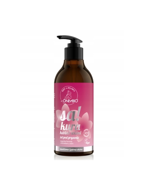 ONLYBIO Body in Balance Sakura Kirschblüten Duschgel 400 ml