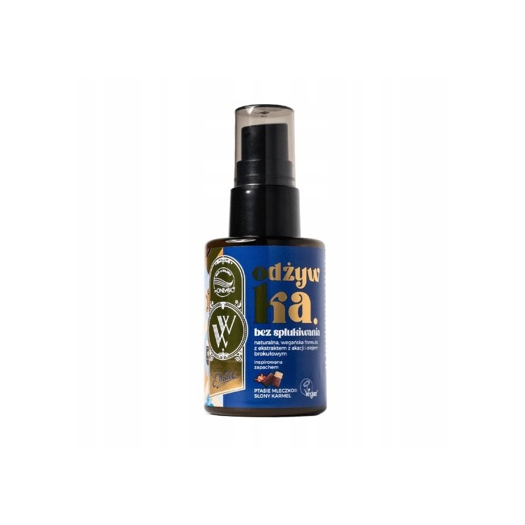 OnlyBio x Wedel Hair in Balance Незмивний кондиціонер Ptasie Mleczko Salted Caramel 50 мл