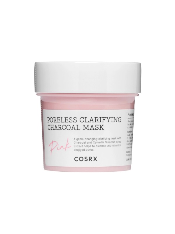 COSRX Poreless Clarifying Charcoal Mask Maska do twarzy z węglem i białą glinką 110 g