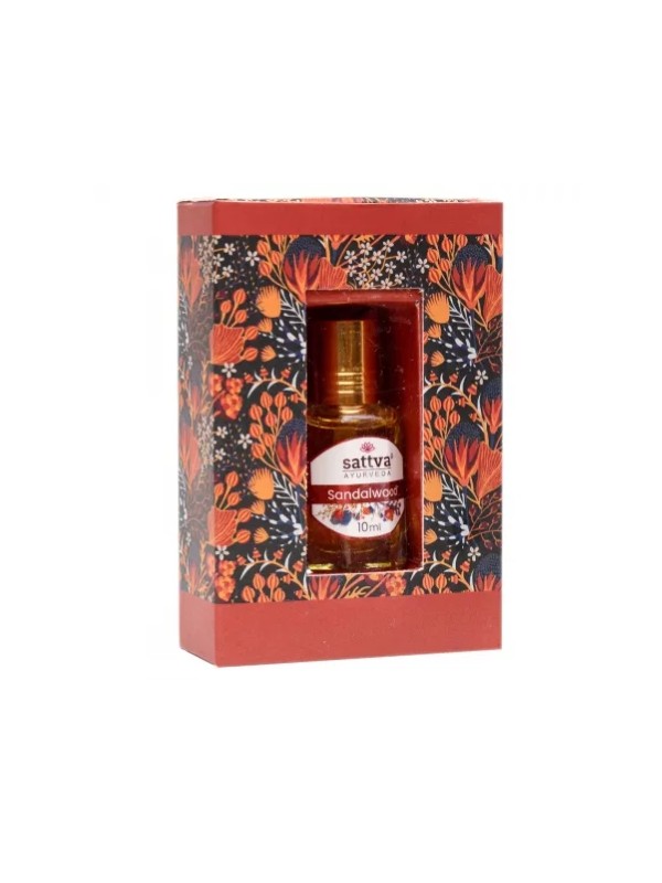 Sattva Ayurveda indyjskie Perfumy w olejku Drzewo sandałowe 10 ml