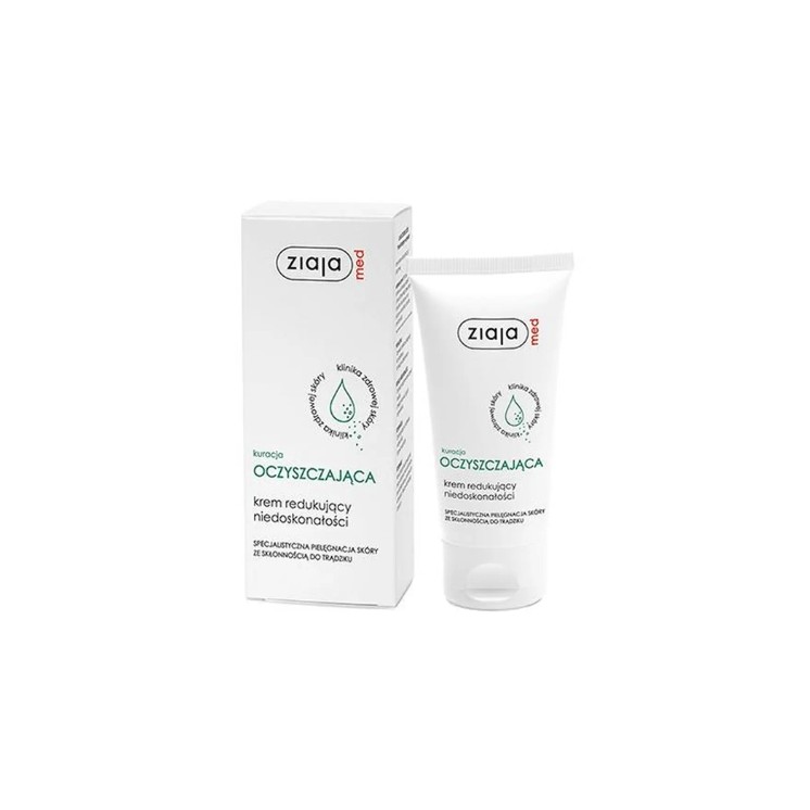 Ziaja Med Reinigende Behandeling Gezichtscrème vermindert onzuiverheden 50 ml