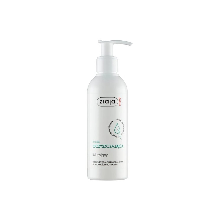 Ziaja Med Reinigingsbehandeling Acne-gevoelige gezichtsreinigingsgel 200 ml
