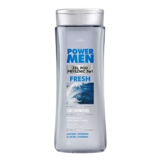 Гель для душу Joanna POWER MEN 3в1 FRESH 300 мл