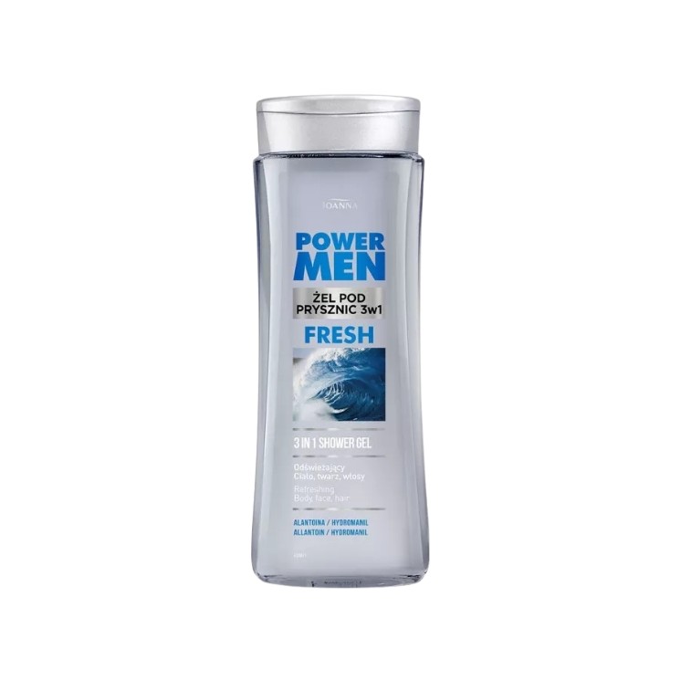 Гель для душу Joanna POWER MEN 3в1 FRESH 300 мл