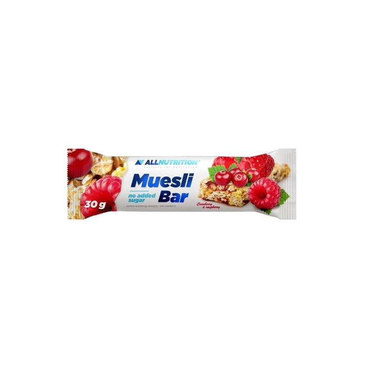 AllNutrition Muesli Bar Cranberry & Raspberry 30g