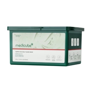 Набір із 30 заспокійливих тканинних масок для обличчя Medicube Super Cica Daily Quick Mask