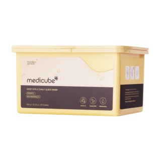 Medicube Deep Vita C Daily Quick Mask Aufhellende Tuchmasken im Set, 30 Stück