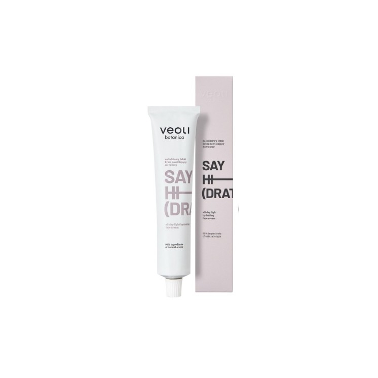 Veoli Botanica Say Hi(Dration) Ganztägige leichte feuchtigkeitsspendende Gesichtscreme 75 ml