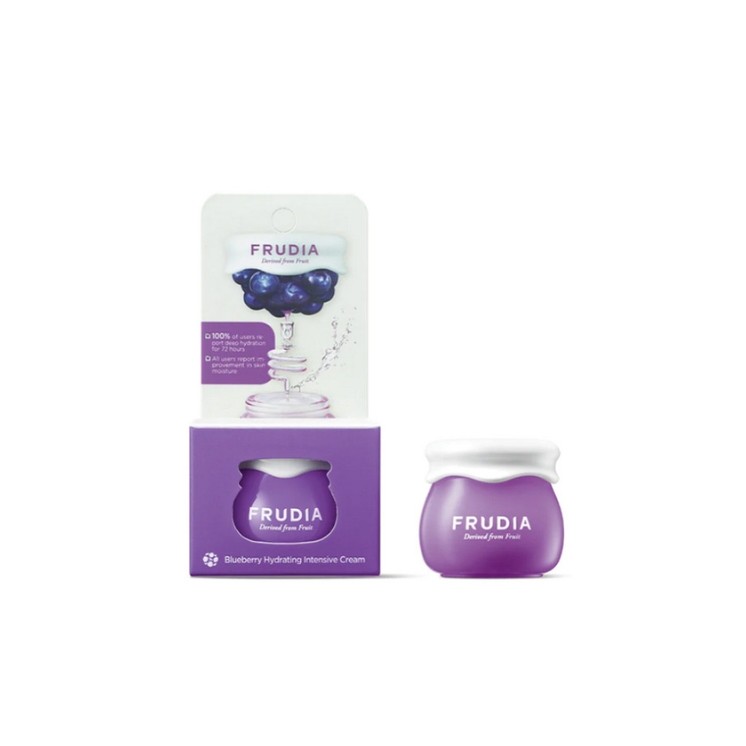 Frudia Blueberry Intensiv feuchtigkeitsspendende Gesichtscreme Mini 10 g