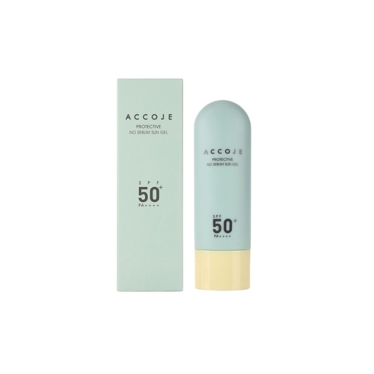Accoje Sonnenschutzgel ohne Talg SPF50 + PA++++ 50 ml