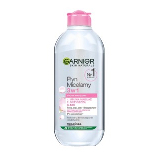 Garnier Skin Naturals Mizellenfluid 3in1 Empfindliche Haut 400 ml