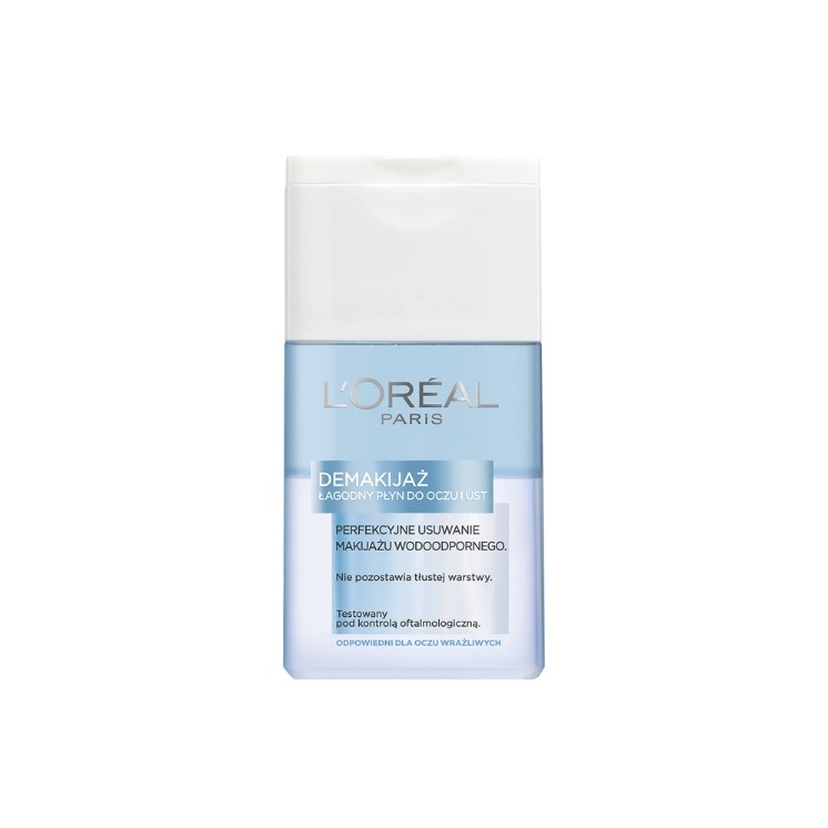 L'oreal Makeup Remover Gentle Eye and Lip Fluid 125 ml