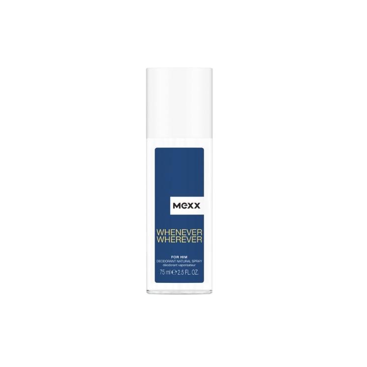 Mexx Whenever Wherever For Him Dezodorant voor mannen 75 ml
