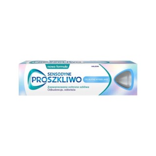 Strengthens the enamel, gently whitens and protects against caries