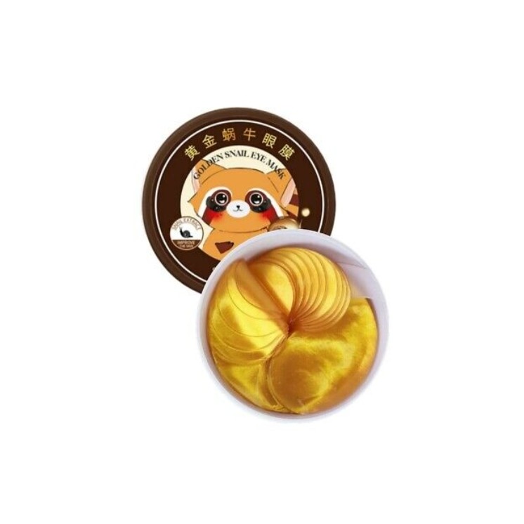 Sersanlove Golden Snail Augenpads mit Hyaluronsäure, 60 Stk.