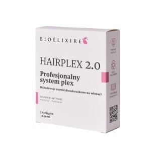 BioElixire Hairplex 2.0 professionelle Aufbaukur für geschädigtes Haar 3x50 ml