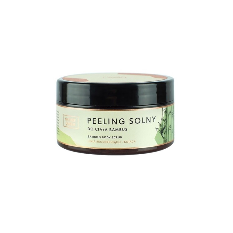 Peeling для тіла з бамбуковою сіллю Nature Queen 250 г