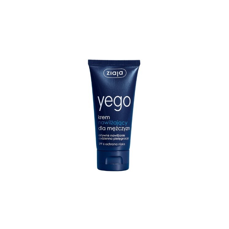 Ziaja Yego Feuchtigkeitsspendende Gesichtscreme für Männer SPF6 niedriger Schutz 50 ml