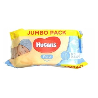 Huggies Pure Feuchttücher 72 Stück