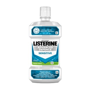 Listerine Płyn do płukania jamy ustnej Advanced Defence Sensitive 500 ml