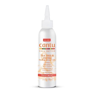 Cantu Sheabutter Tea Tree & Jojoba Haar- und Kopfhautöl 180 ml