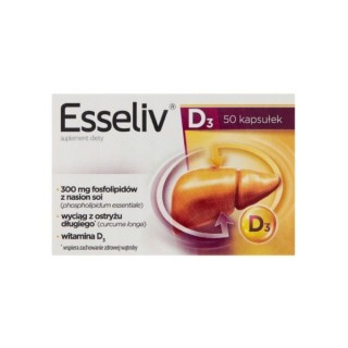 Esseliv D3 50 gélules