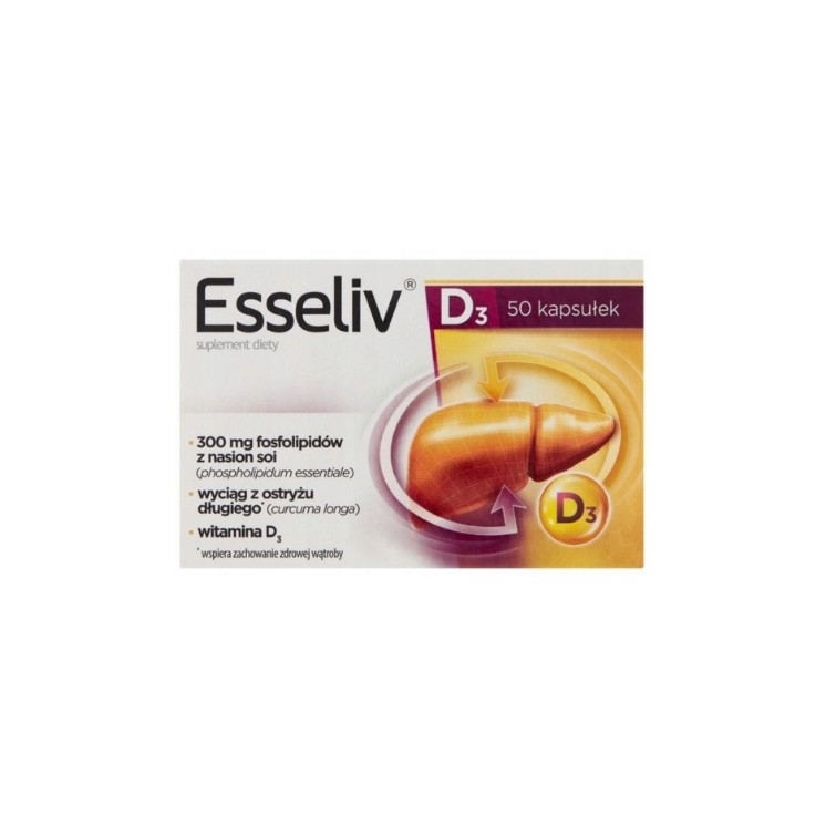 Esseliv D3 50 kapsułek