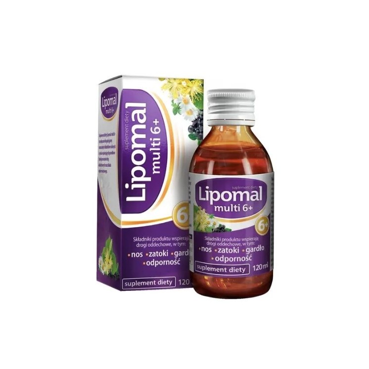 Lipomal Multi 6+ Liquide 120 ml
