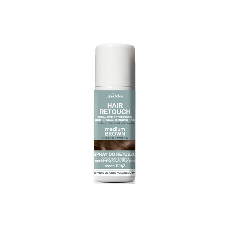 Спрей для корекції коренів Joanna Retouch, Medium brown 75 мл