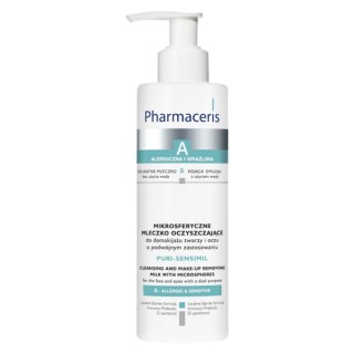 Pharmaceris A Puri-Sensimil Reinigungsmilch für Gesicht und Augen 190 ml