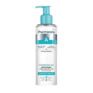 Pharmaceris A Physiopuric-gel physiologisches Feuchtigkeitsspendendes Gesichts- und Augenwaschgel 190 ml