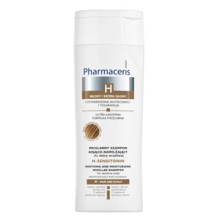 Pharmaceris H Sensitonin Mizellen-Shampoo, beruhigend und feuchtigkeitsspendend für empfindliche Haut, 250 ml