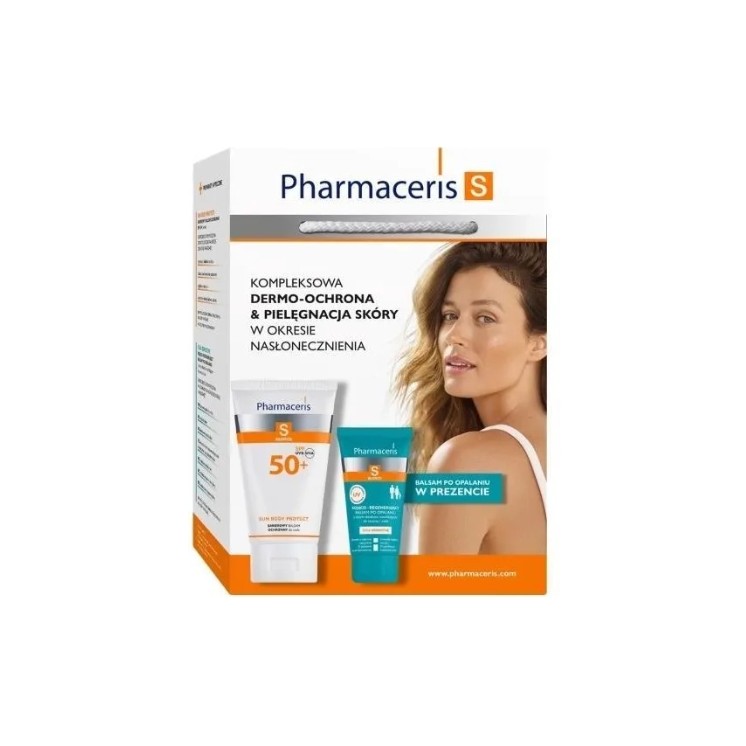 Pharmaceris S Zestaw Barierowy Balsam do ciała 150 ml + Balsam kojąco-regenerujący 50 ml