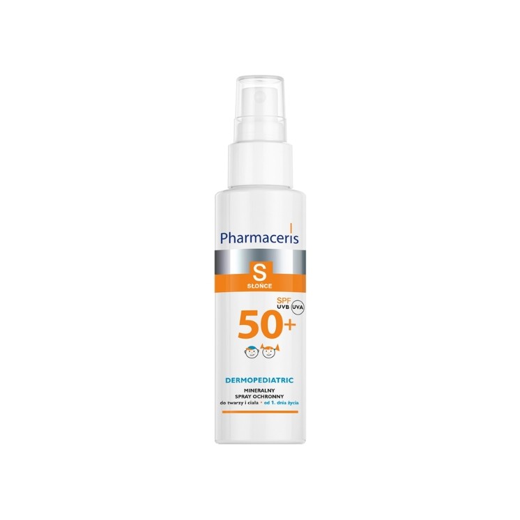 Pharmaceris S Dermopediatric Beschermende Minerale Spray voor Gezicht en Lichaam SPF50 + 100 ml