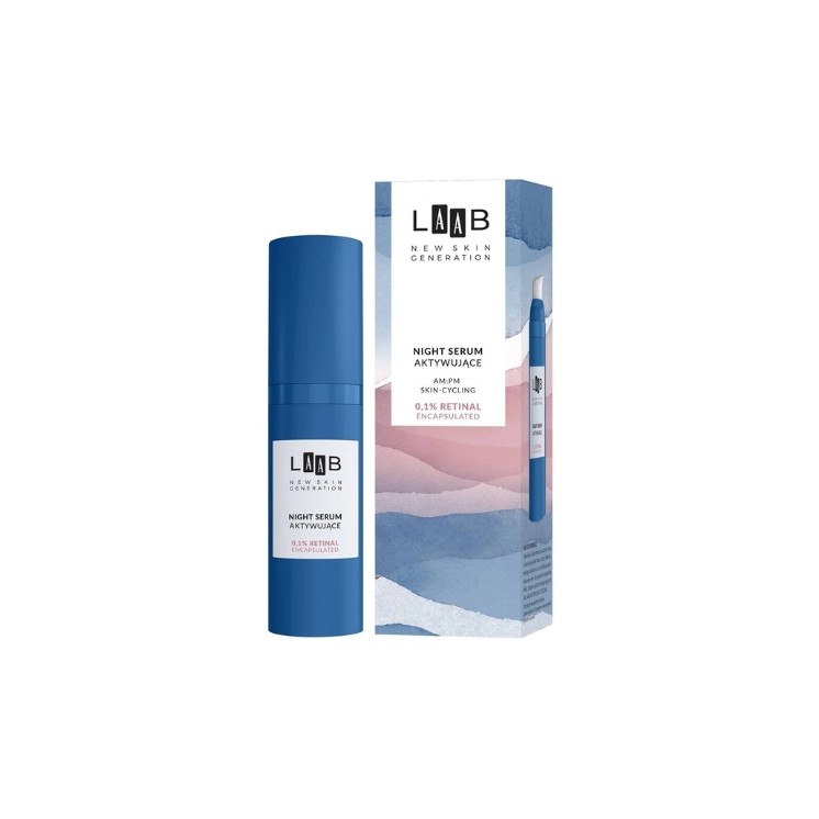 AA LAAB AM:PM Skin Cycling aktywujące Serum do twarzy na noc 30 ml