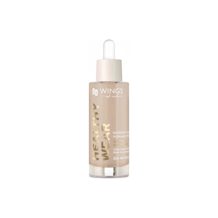 AA Wings of Color Healthy Wear Illuminating Face Foundation /304/ Natural Beige 30 ml