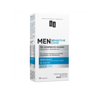 AA Men Sensitive Aftershave Gel-Compress Cooling-Regenerating 100 ml AA Men Sensitive Aftershave Gel-Compress Cooling-Regenerating 100 ml