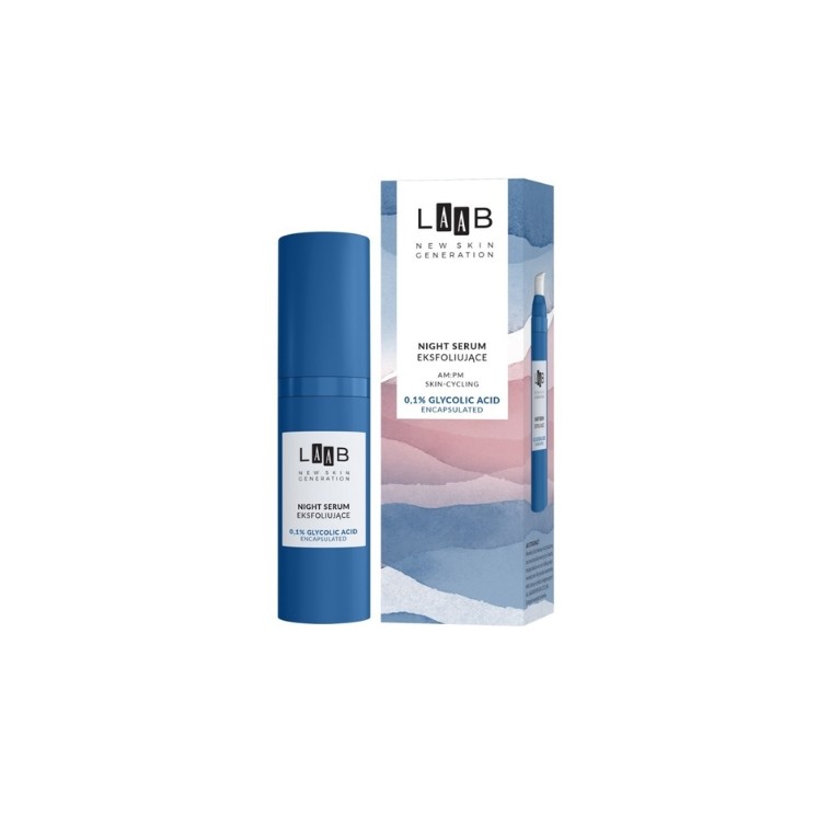 AA LAAB AM:PM Skin Cycling złuszczające Serum do twarzy na noc 30 ml