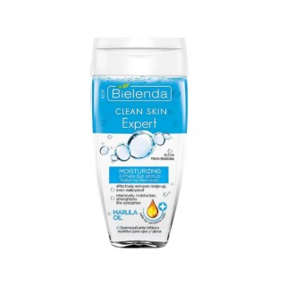 Bielenda Clean Skin Expert Zweiphasiger feuchtigkeitsspendender Augen-Make-up-Entferner Marulaöl 150 ml Bielenda Clean Skin Expert Zweiphasiger feuchtigkeitsspendender Augen-Make-up-Entferner Marulaöl 150 ml