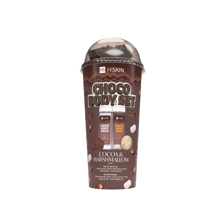 HiSkin Choco Body Set Schokoladen-Bade- und Körperpflegeset
