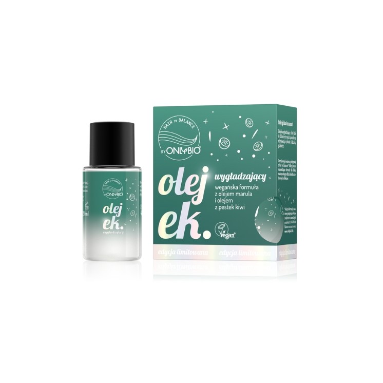 OnlyBio Hair in Balance Olejek do włosów wygładzający Kiwi 20 ml
