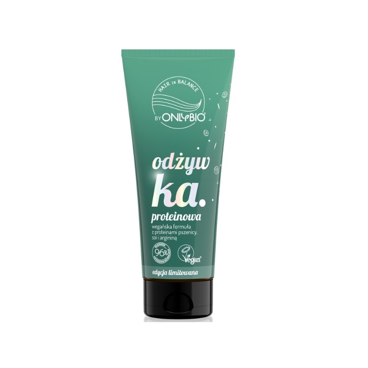 ONLYBIO Hair in Balance Odżywka do włosów proteinowa Kiwi 200 ml