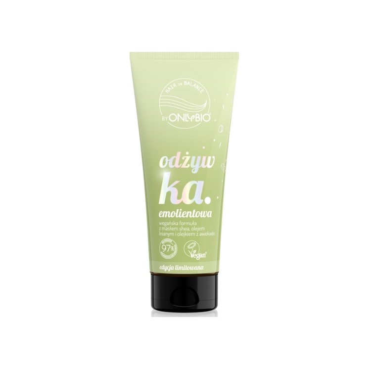 ONLYBIO Hair in Balance Emollient Haarspülung Pistazie 200 ml