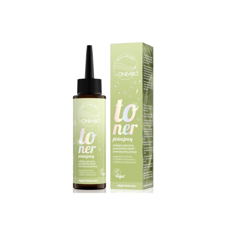 OnlyBio Hair in Balance Toner do włosów Pistacjowy 100 ml 