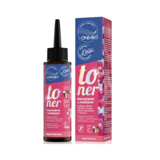 OnlyBio Hair in Balance x Wedel Hair Toner Mascarpone with Raspberries Ptasie Mleczko 100 мл