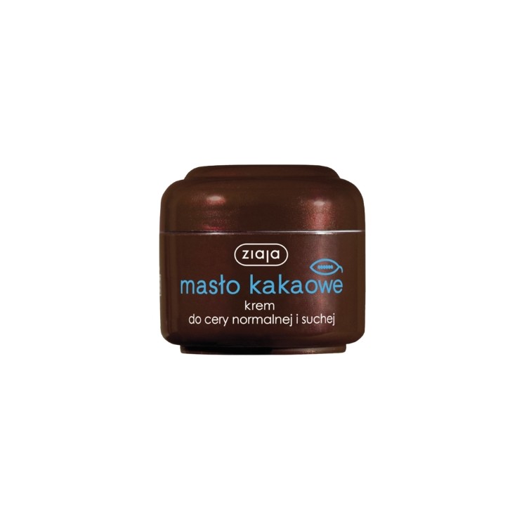 Crème visage au beurre de cacao Ziaja Peaux normales et sèches 50 ml
