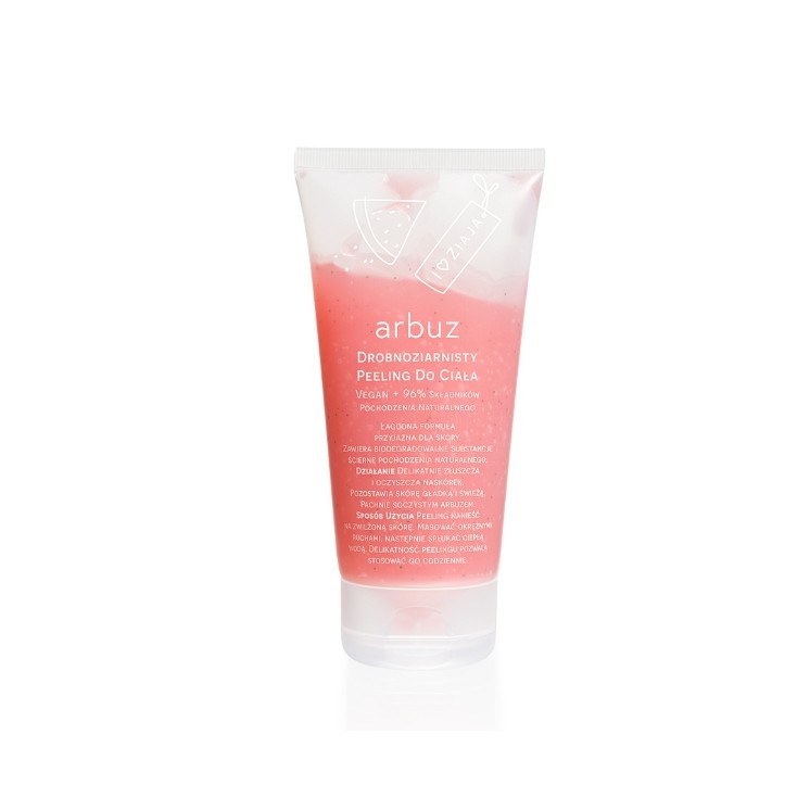 Ziaja Arbuz drobnoziarnisty Peeling do ciała 160 ml