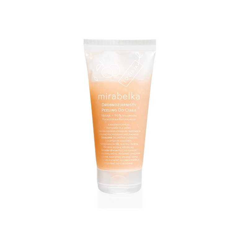 Дрібнозернистий Peeling для тіла Ziaja Mirabelle 160 мл